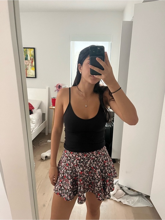 Zara Dresses & Skirts - Zara floral skirt with built in shorts